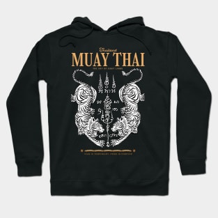 Classic Muay Thai Twin Tiger Hoodie